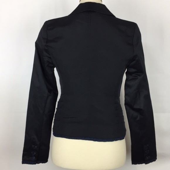 Zac Posen Target black structured skirt suit S - Picture 4 of 8